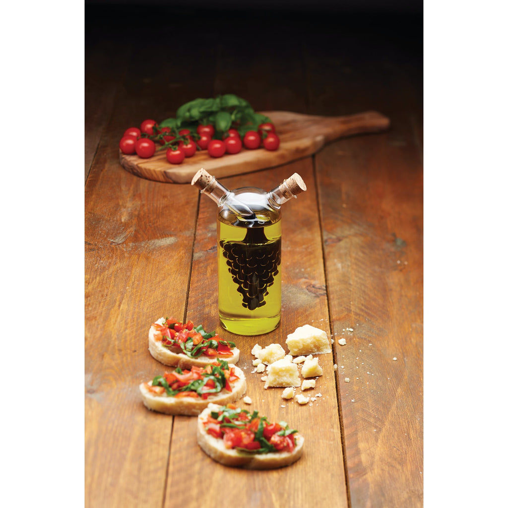 Italian 2 in 1 Oil & Vinegar Cruet Bottle- 300/50ml