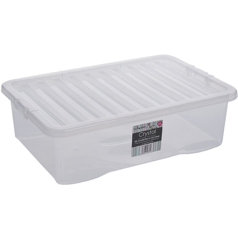 Natural Wood Groceries Crate