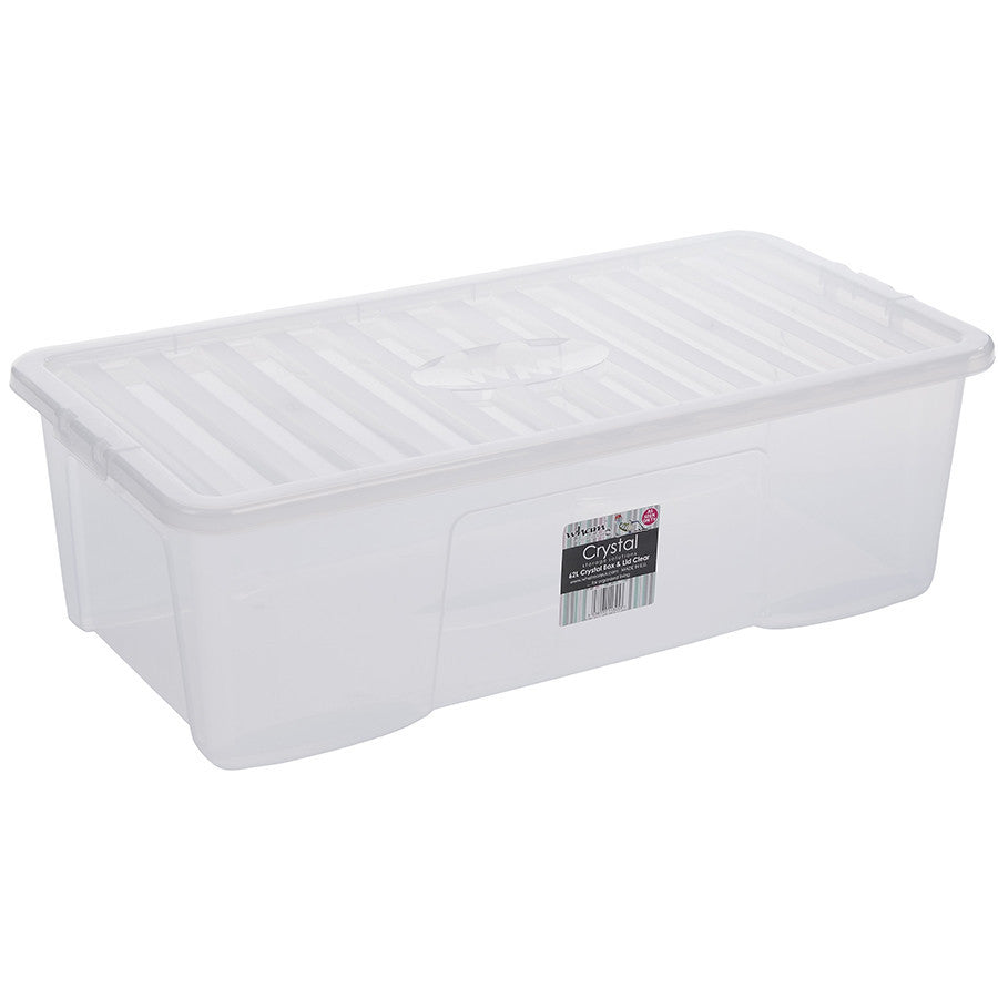 62LTR CRYSTAL BOX AND LID - The Organised Store