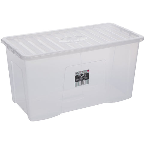 Natural Wood Groceries Crate