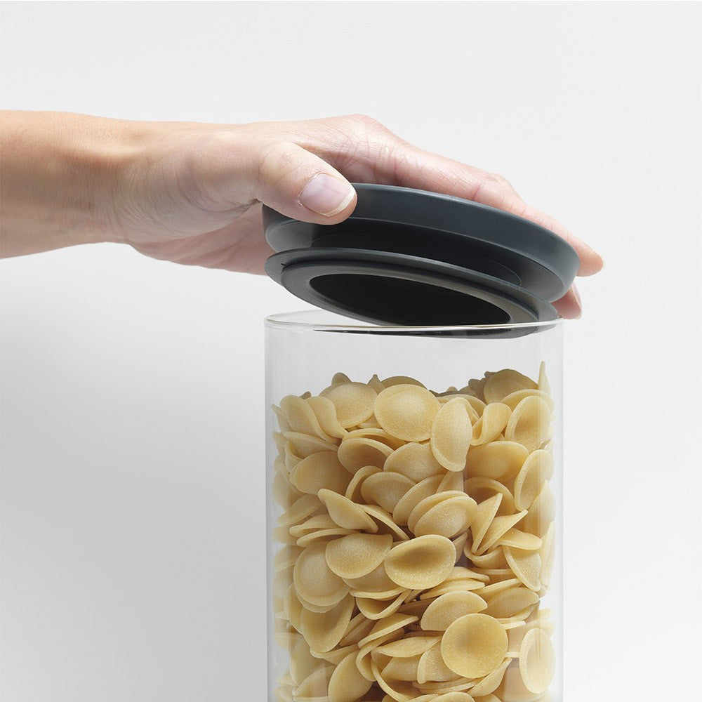 Stackable Glass Jar 1.1L - The Organised Store