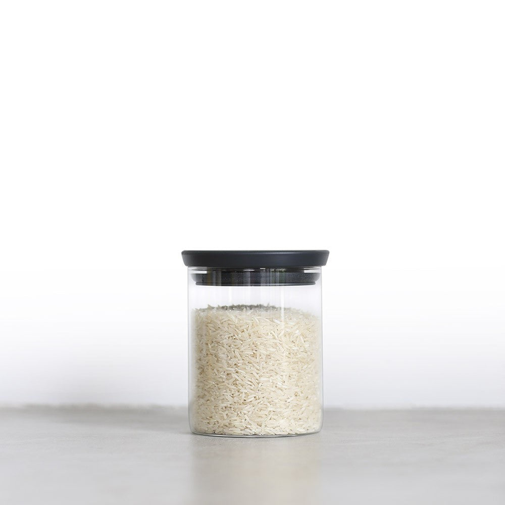 Stackable Glass Jar 0.6L - The Organised Store