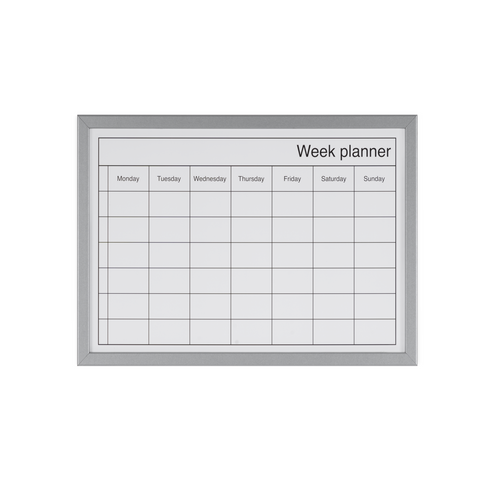 Week and Errand Planner Grey