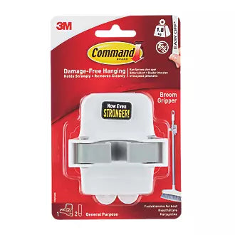 Command Broom and Mop Gripper - The Organised Store