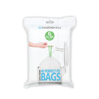 PERFECTFIT BAGS Code C (10-12 litre), Dispenser Pack with 40 Bags
