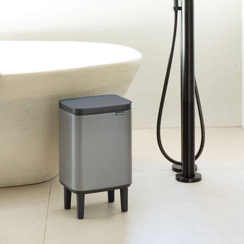 Bo Touch Bin 11 + 23L - Mineral Cosy Brown NEW