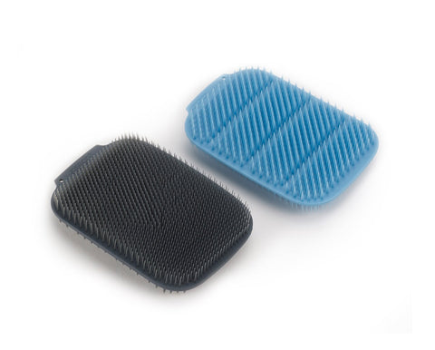 Dish Brush With Suction Cup Holder - Dark Grey
