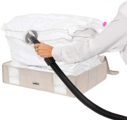 Beige Compactor Vacuum Box-Large