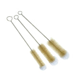 Bottle Brushes Set of 3 With Cotton Ball Tips - The Organised Store