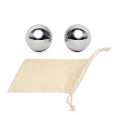 Stainless Steel Ice Balls, Tongs and Storage Bag
