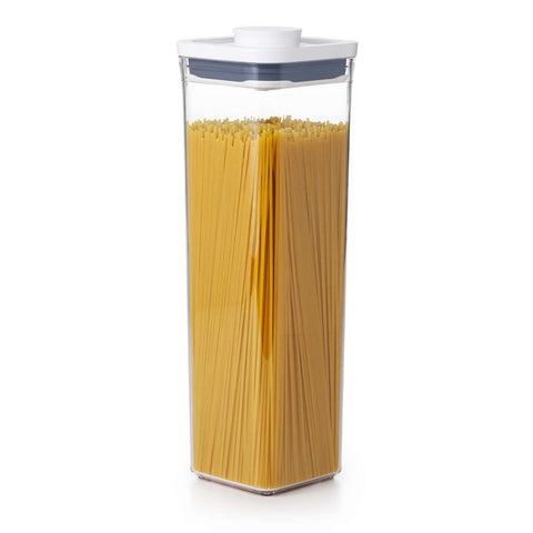 Square Stackable Canisters Mixed Size and Colour