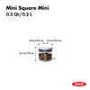 POP Mini Square 0.2L & 0.4L