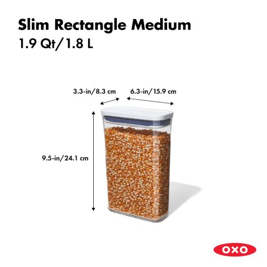 POP Slim Rectangle Medium - 1.8L