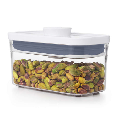 Square Stackable Canisters Mixed Size and Colour