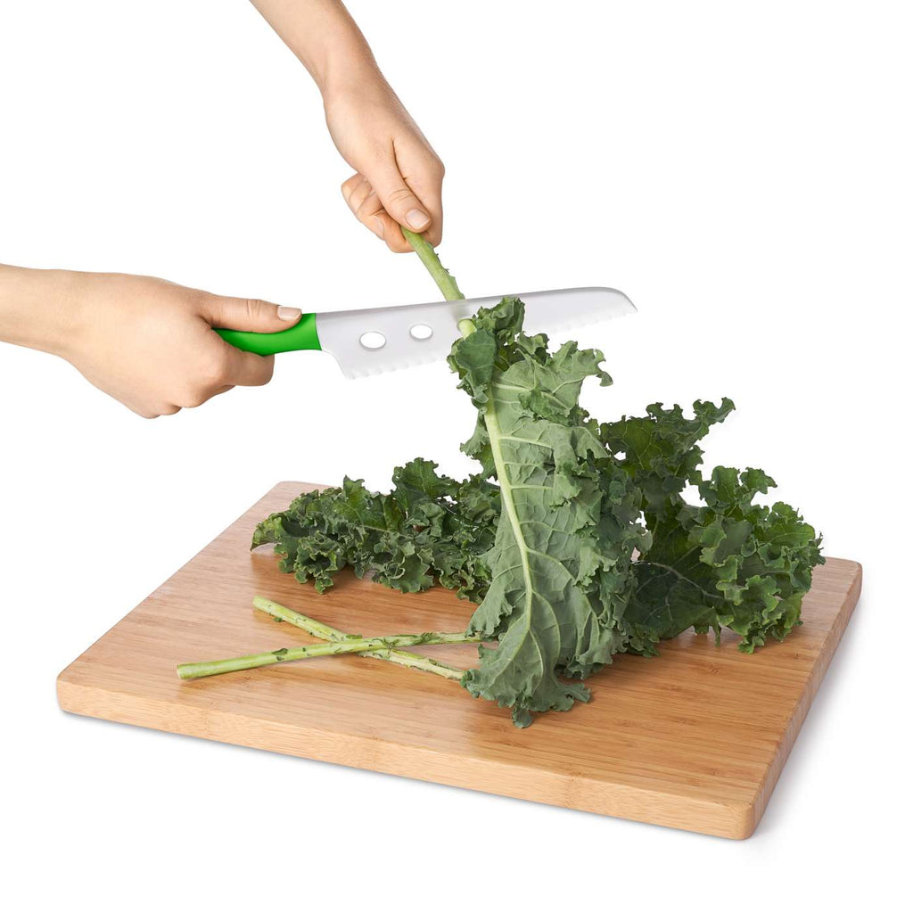 Lettuce Knife with Kale Stripper