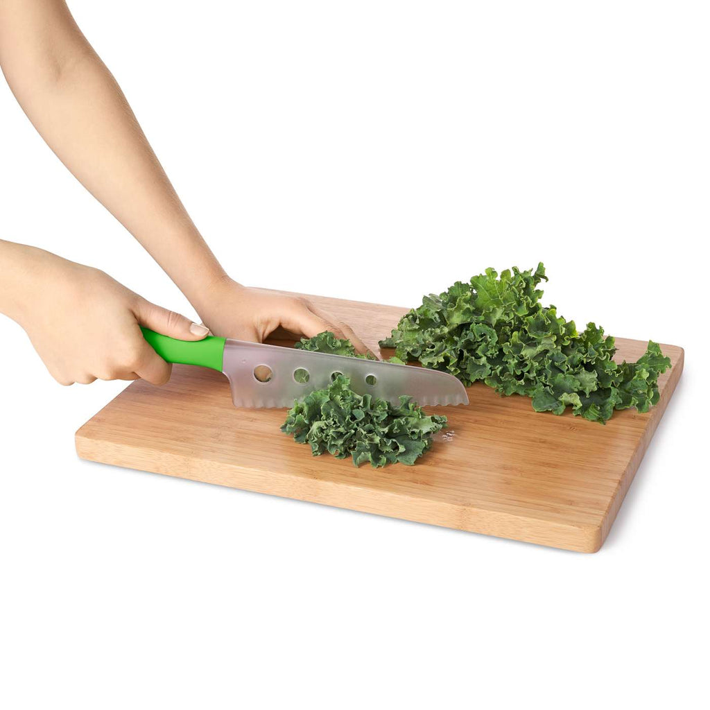 Lettuce Knife with Kale Stripper