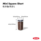 POP Mini Square Short - 0.5L
