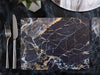 Navy Marble Pack Of 6 Premium Placemats