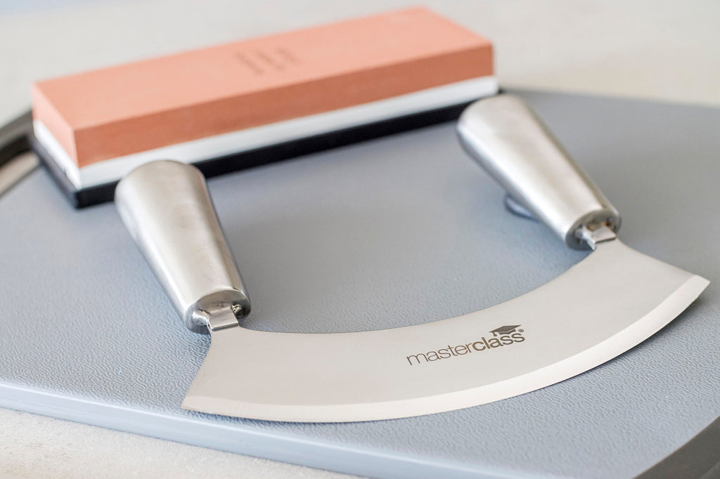 MasterClass Acero Stainless Steel 18cm (7") Single Bladed Hachoir