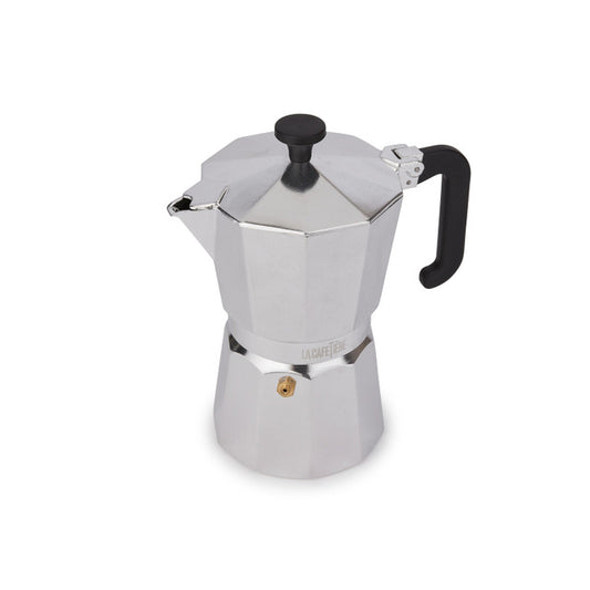 La Cafetière Venice Aluminium Espresso Maker, 6-Cup - The Organised Store