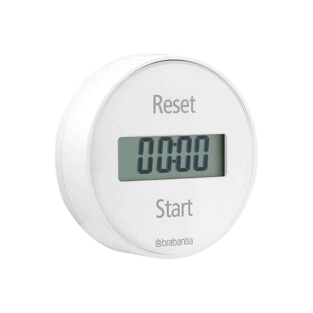 Kitchen Timer White - The Organised Store