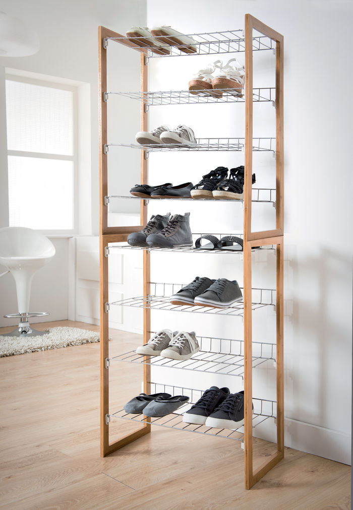 4 Level Shoe Rack - The Organised Store