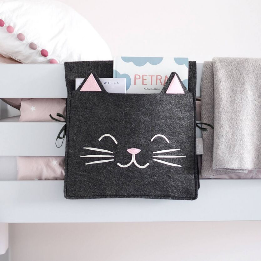 Chloe Cat Laundry Storage Basket