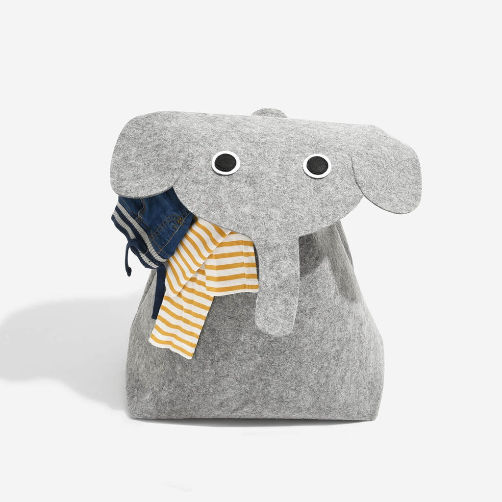 Elephant laundry basket deals
