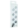 8 Magnets 15mm Silver