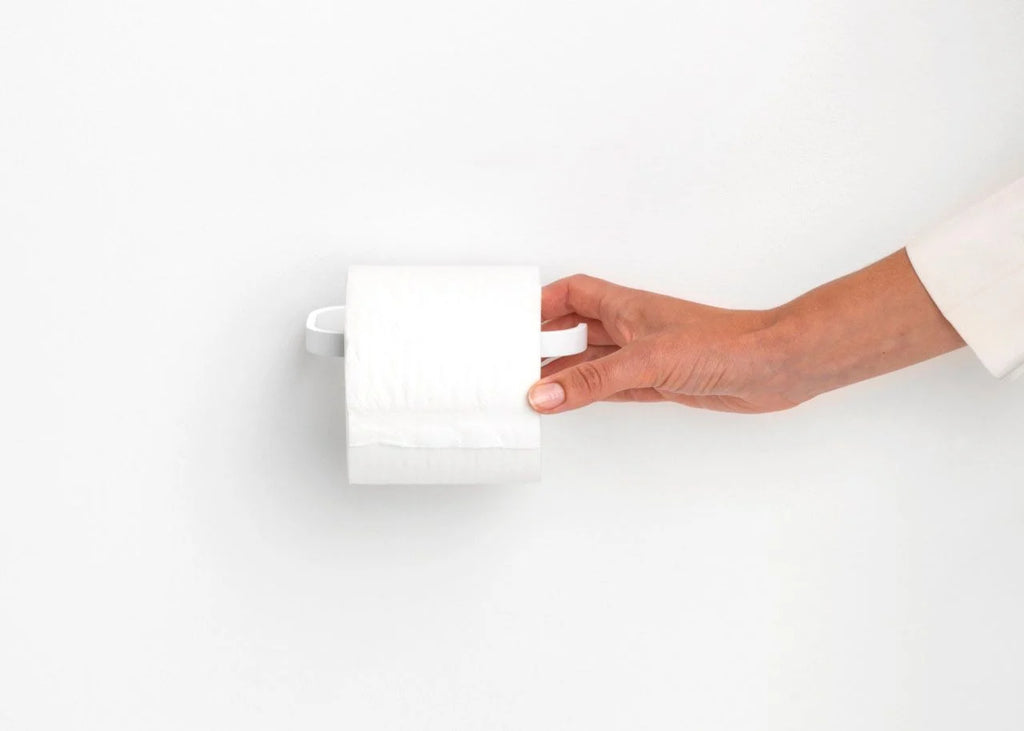 MindSet Toilet Roll Holder- Fresh White