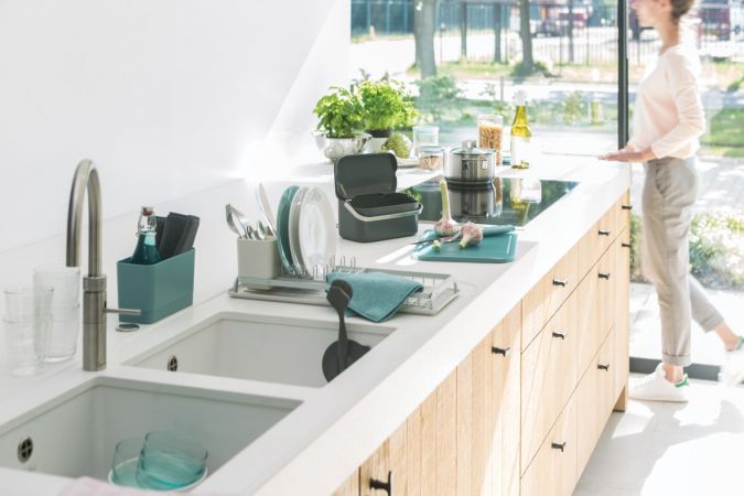 Food Waste Caddy - Jade or Grey