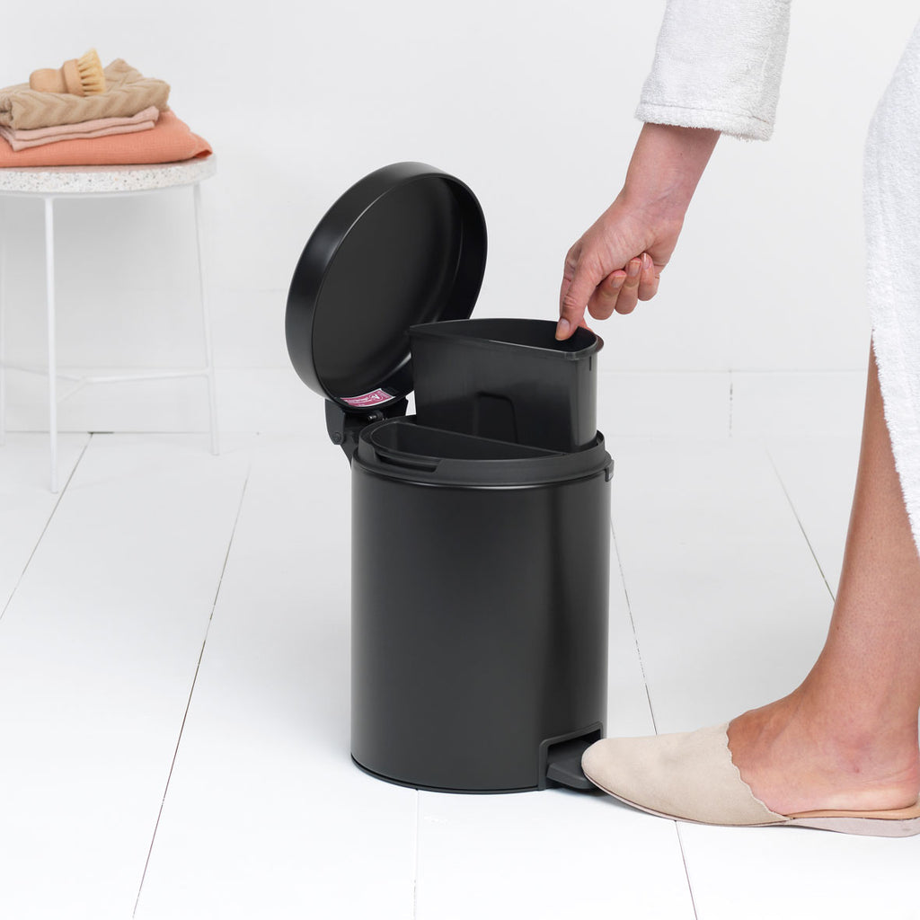 Recycle Newicon Pedal Bin- 2 Sections- 2x2L