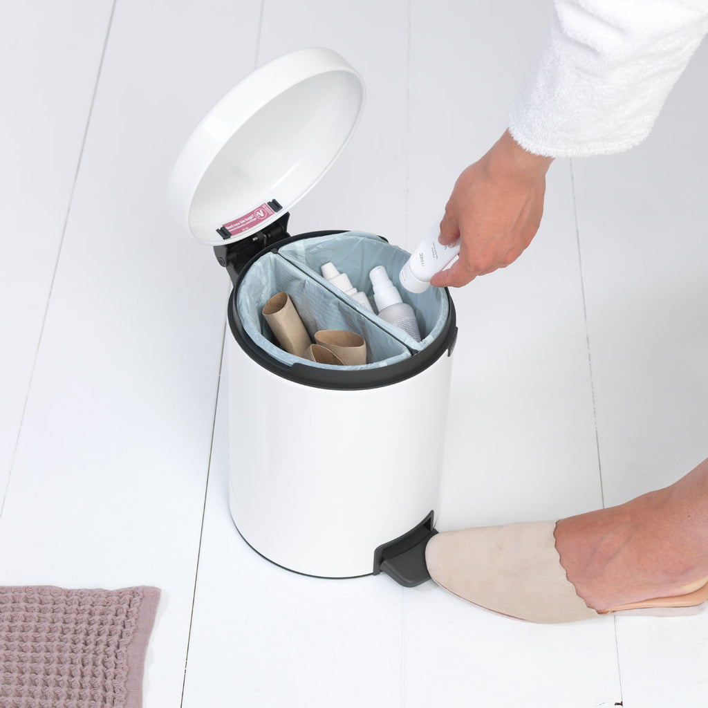 Recycle Newicon Pedal Bin- 2 Sections- 2x2L