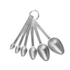 Stainless Steel Measuring Spoon Set, 6 Pieces
