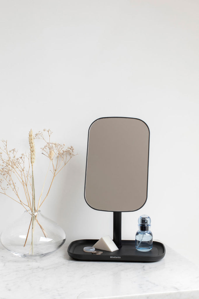 Mirror With Storage Tray