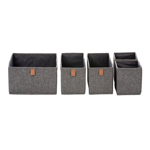 Set of 5 Storage Boxes