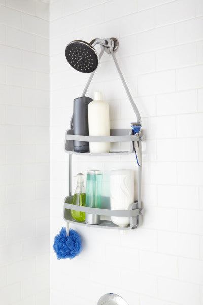 Flex No Rust Shower Caddy White Or Grey - The Organised Store