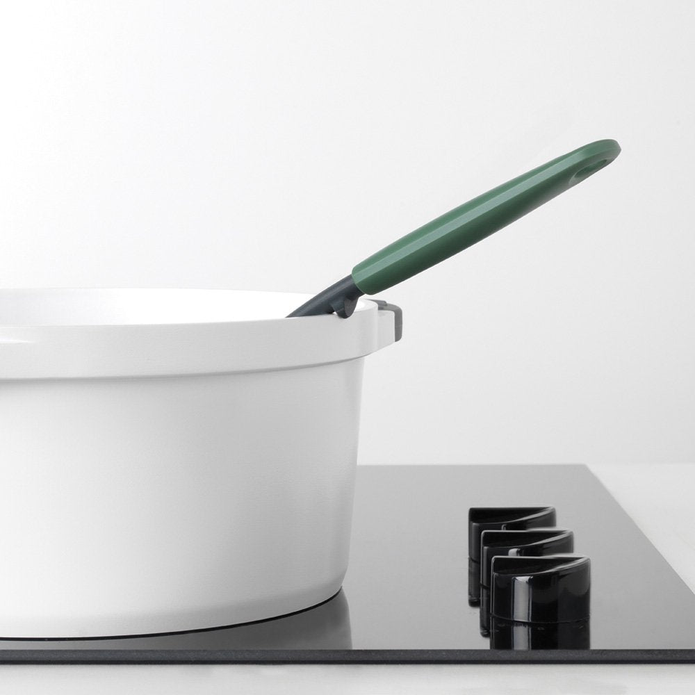 Skimmer Plus Ladle- Spoon Non-Stick Fir Green