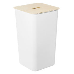 SmartStore™ Collect 48 L with Birch Lid- White - The Organised Store
