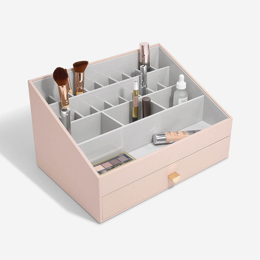 Blush Pink Supersize Makeup Organiser