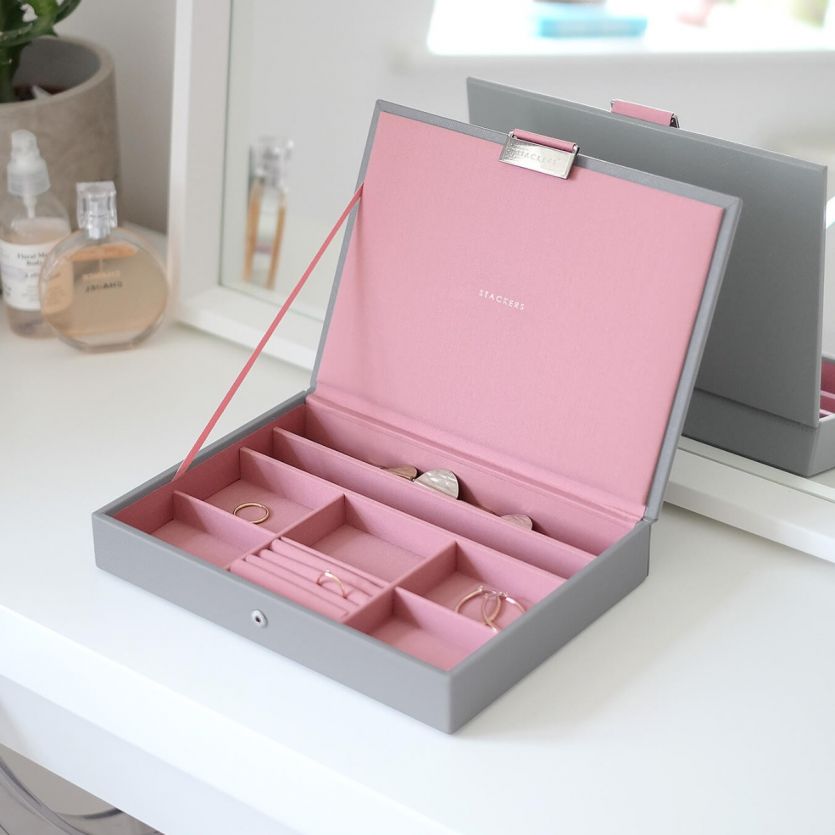 Stackers Classic Lidded Jewellery Box - The Organised Store