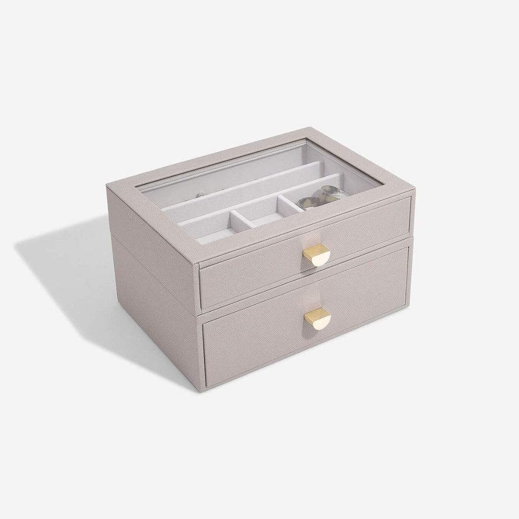 STACKERS Classic Drawer 2-Set / Taupe - STACKERS BOX