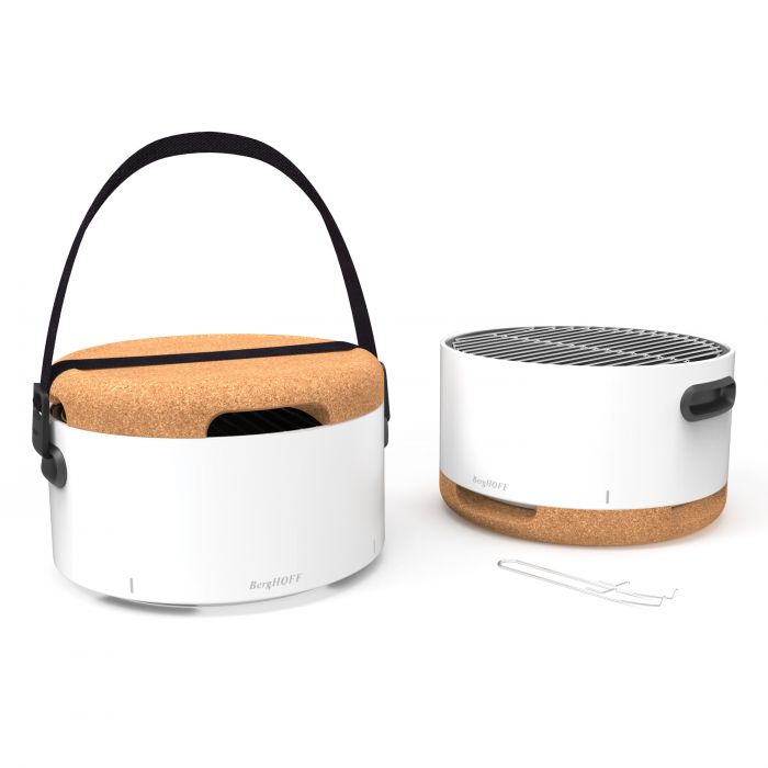 Table Top Portable BBQ - White