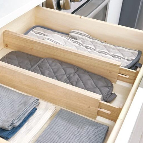 Drawer Organiser With 6 compartments- Grey or Beige