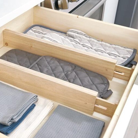 Wooden Drawer Organiser