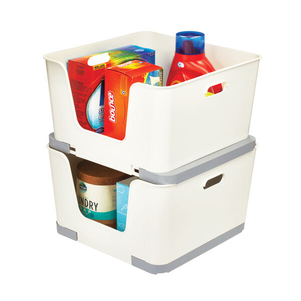 Stackable Open Front Basket | The Organised Store