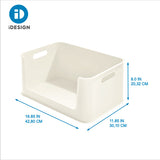 Open Front Stackable Bin- Large