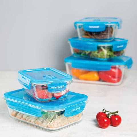 Smart Store Vision 1.6L Food Container - Transparent/White