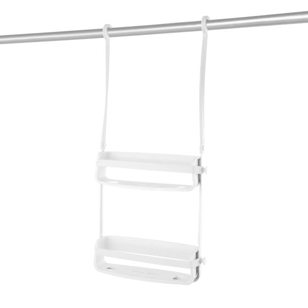 Flex No Rust Shower Caddy White Or Grey - The Organised Store